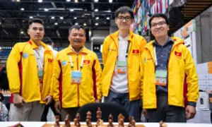 Việt Nam lập kỳ tích ở Olympiad cờ vua